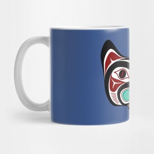 Northwest Pacific coast Haida Kitty Mug